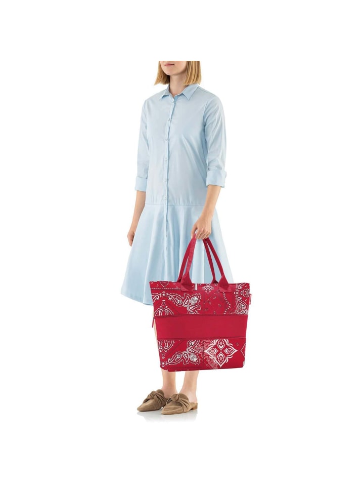 Reisenthel e1 - Shopper erw. 50 cm (leo nero) in bandana red günstig kaufen onesize