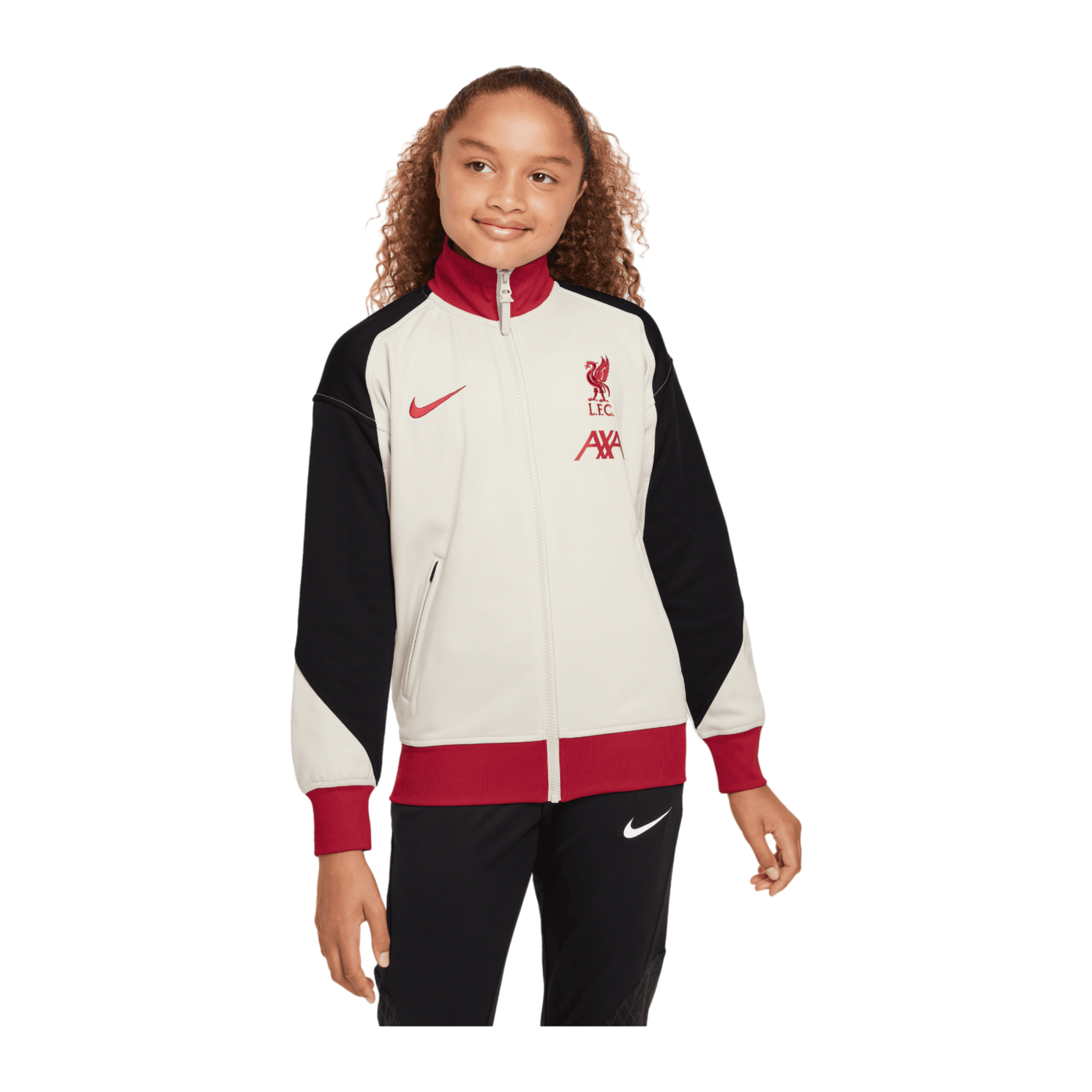 Nike FC Liverpool Academy Pro Anthem Jacke Kids Weiss F105