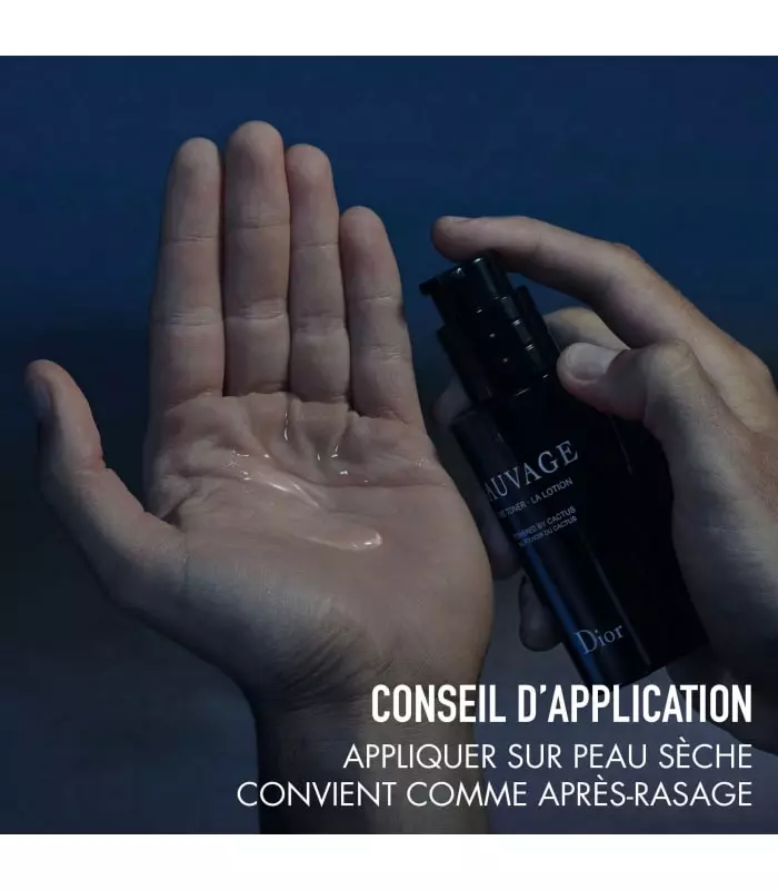 SAUVAGE La Lotion - Lotion tonique visage à l'extrait de cactus
