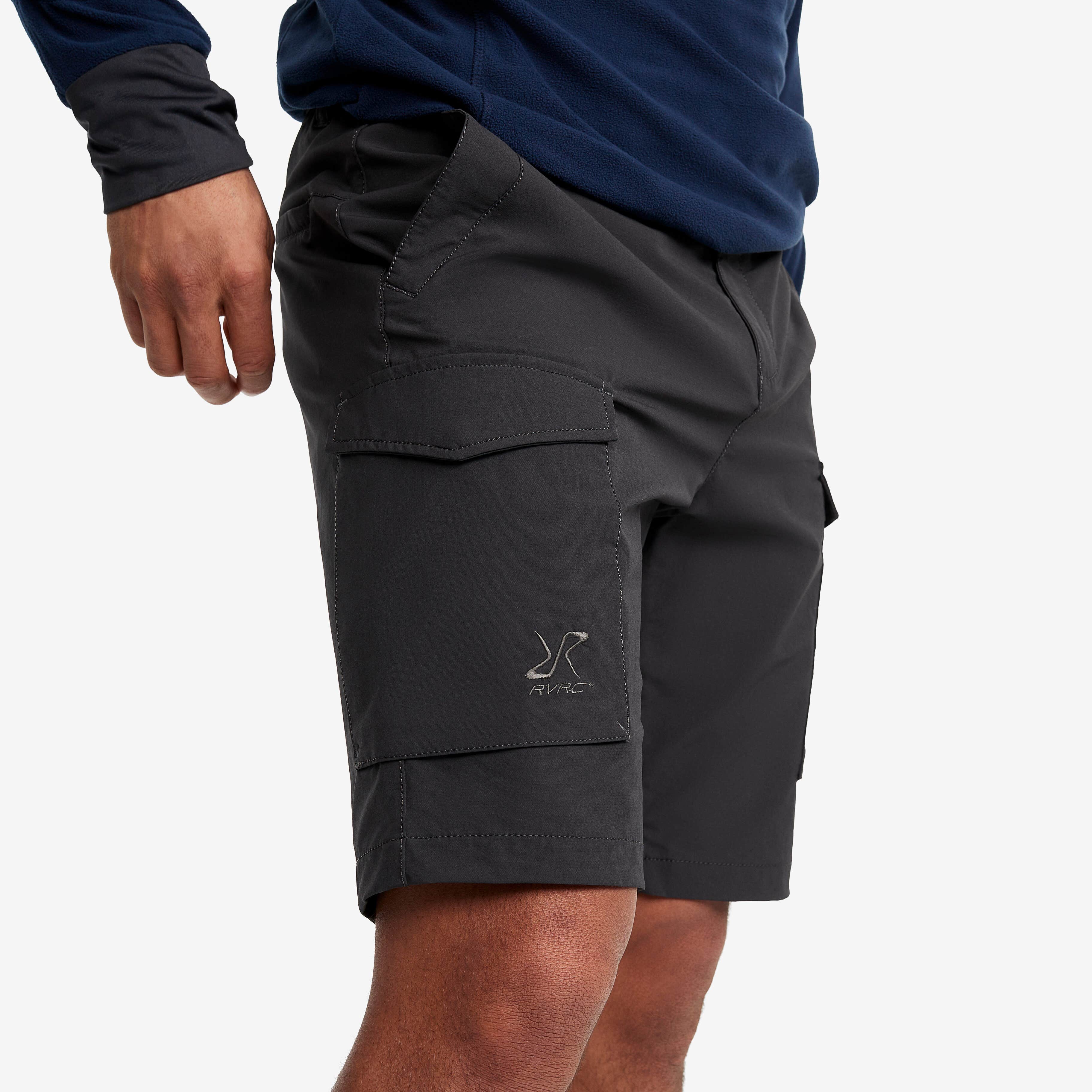 Adventure Cargo Stretch Shorts Homme Anthracite