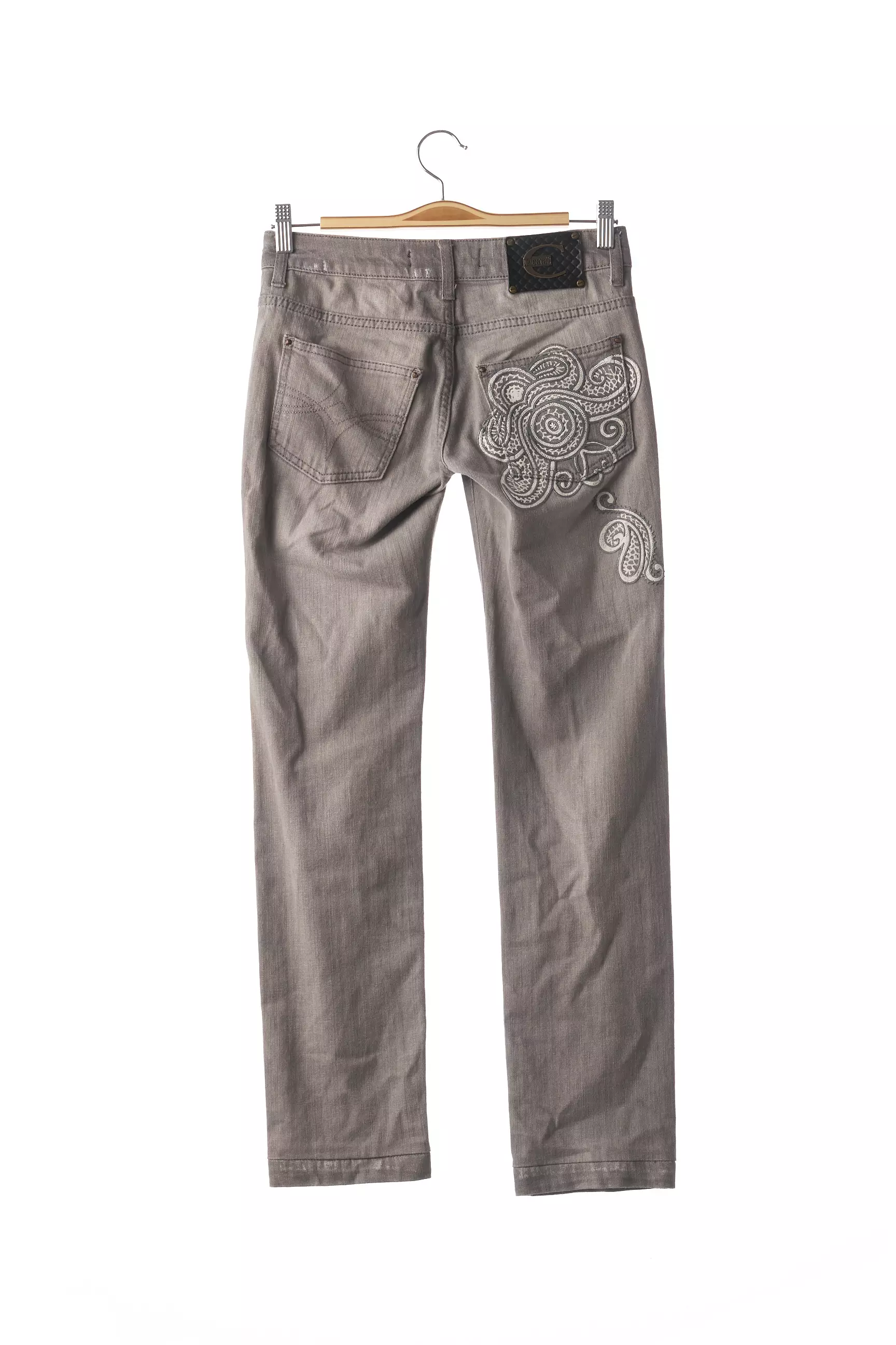 Just Cavalli Jeans Coupe Slim Femme couleur gris