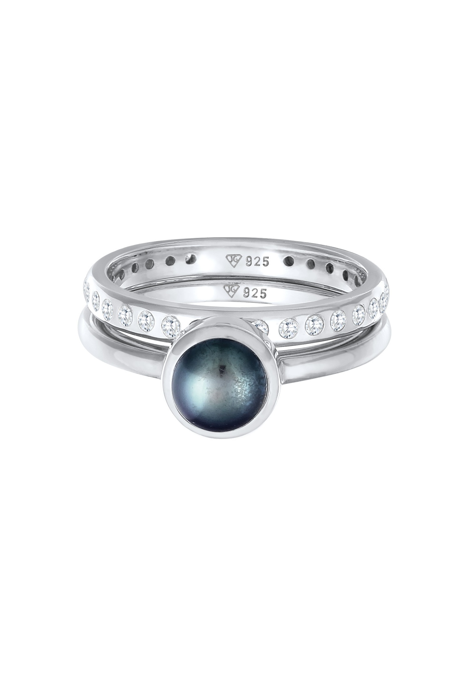 Zestaw Nenalina dla kobiet Eternity Pearl z perłami hodowlanymi słodkowodnymi w srebrze próby 925