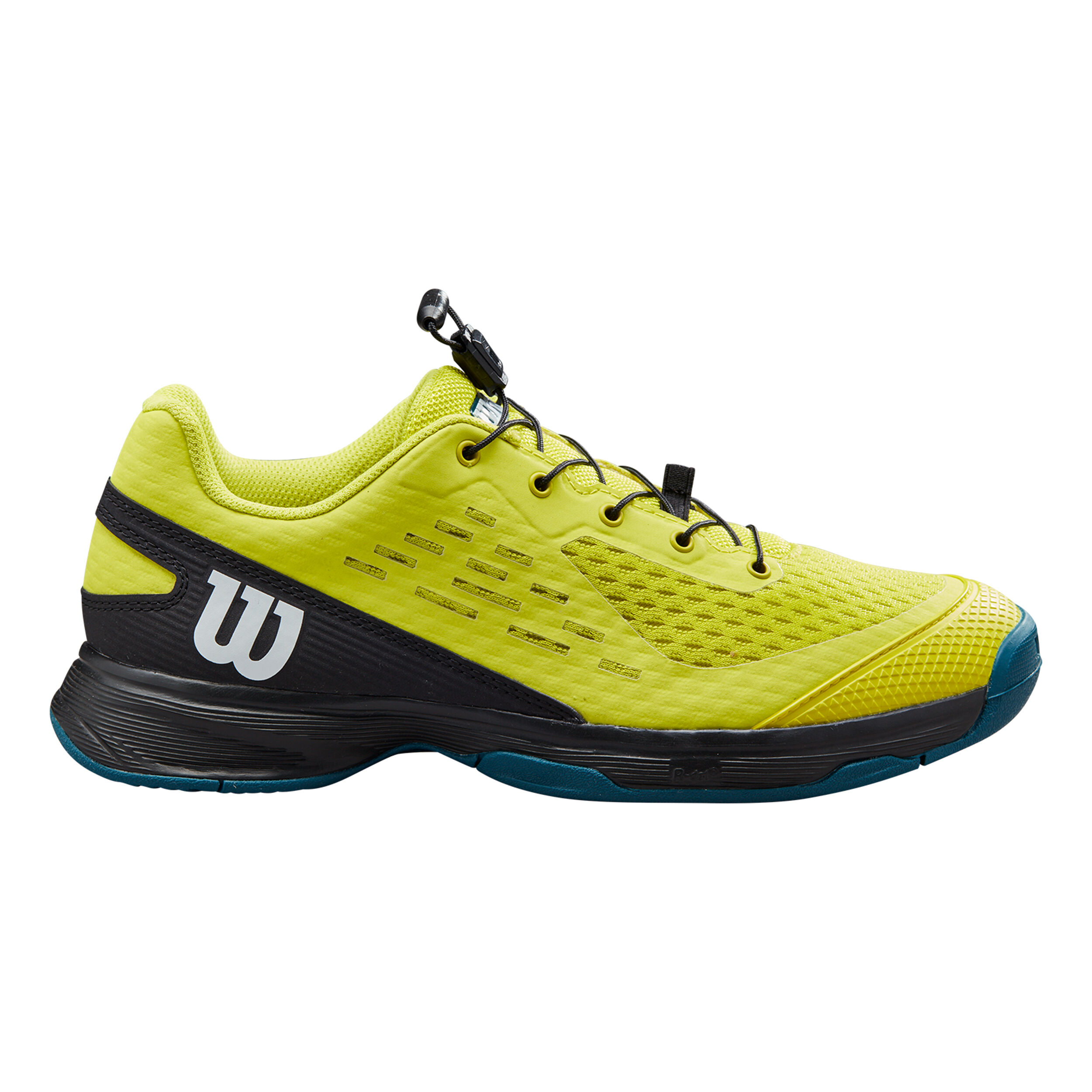 Rush Pro 4.0 Allcourtschuh Kinder - Gelb, Schwarz