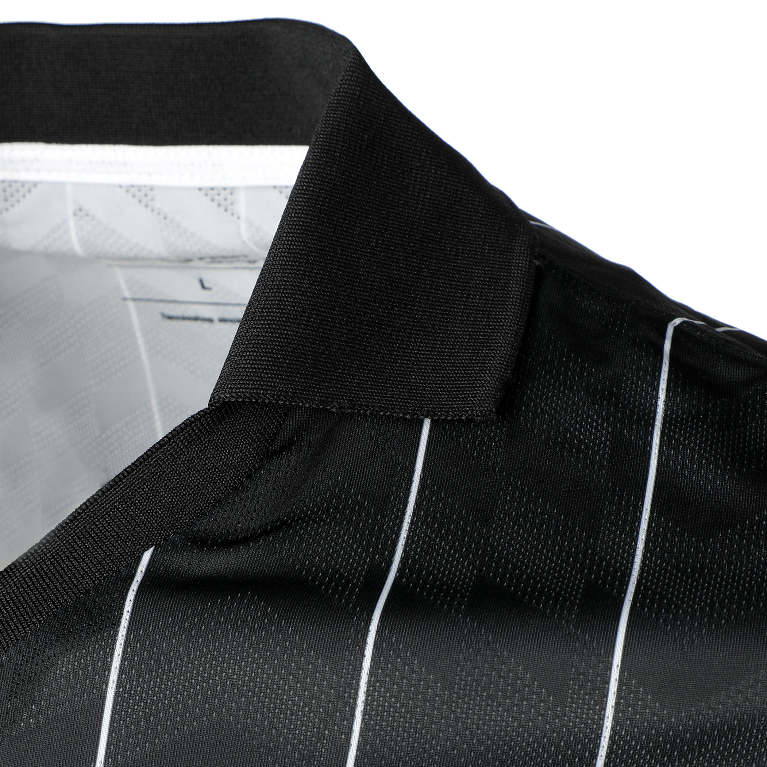 Stripes Polo Special Edition Herren - Schwarz, Weiß