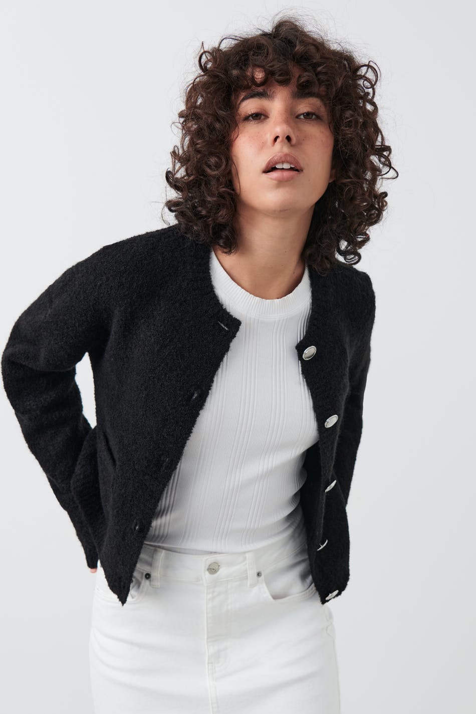 Knitted cardigan