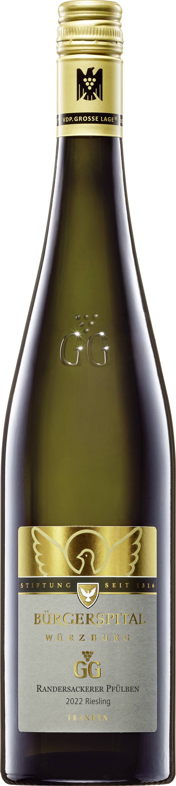 Weingut Bürgerspital zum Heiligen Geist Randersackerer Pfülben Riesling GG 2022