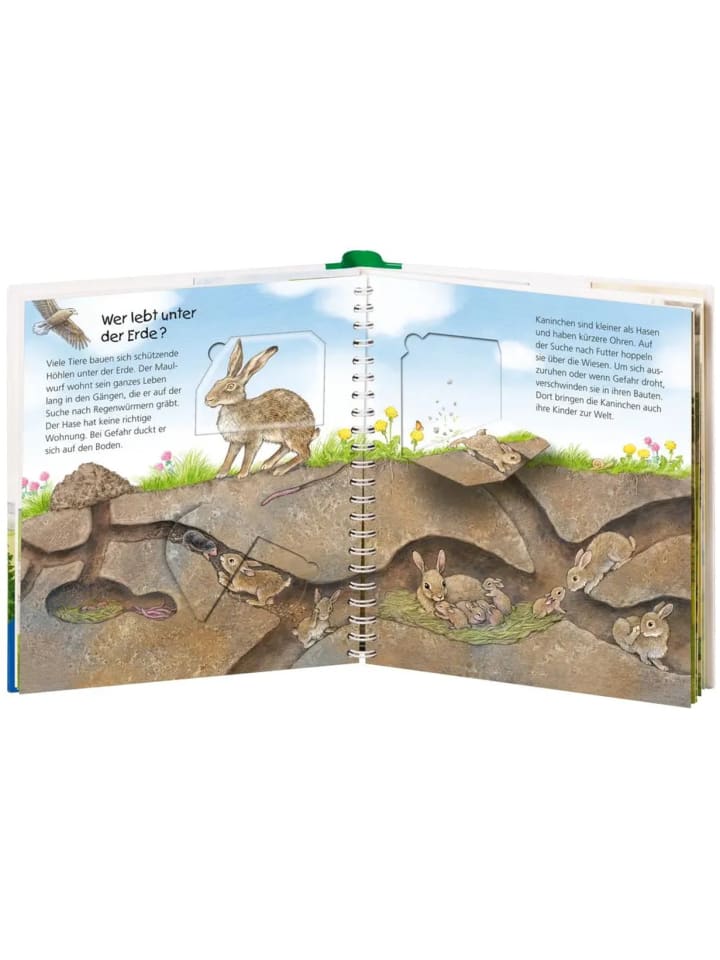Ravensburger Wieso? Weshalb? Warum? junior, Band 46: Wo die Tiere wohnen günstig kaufen onesize
