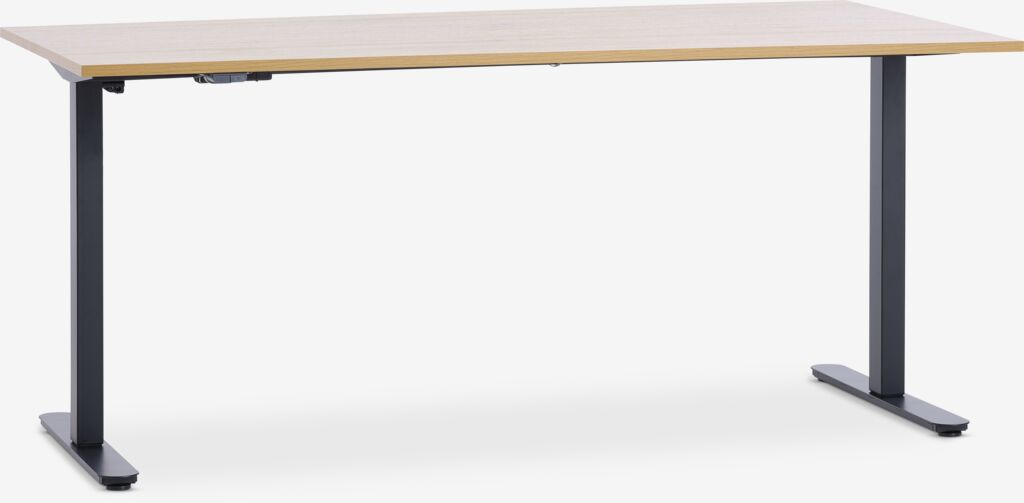 SVANEKE Lift and lower desk SVANEKE 80x160 oak/black