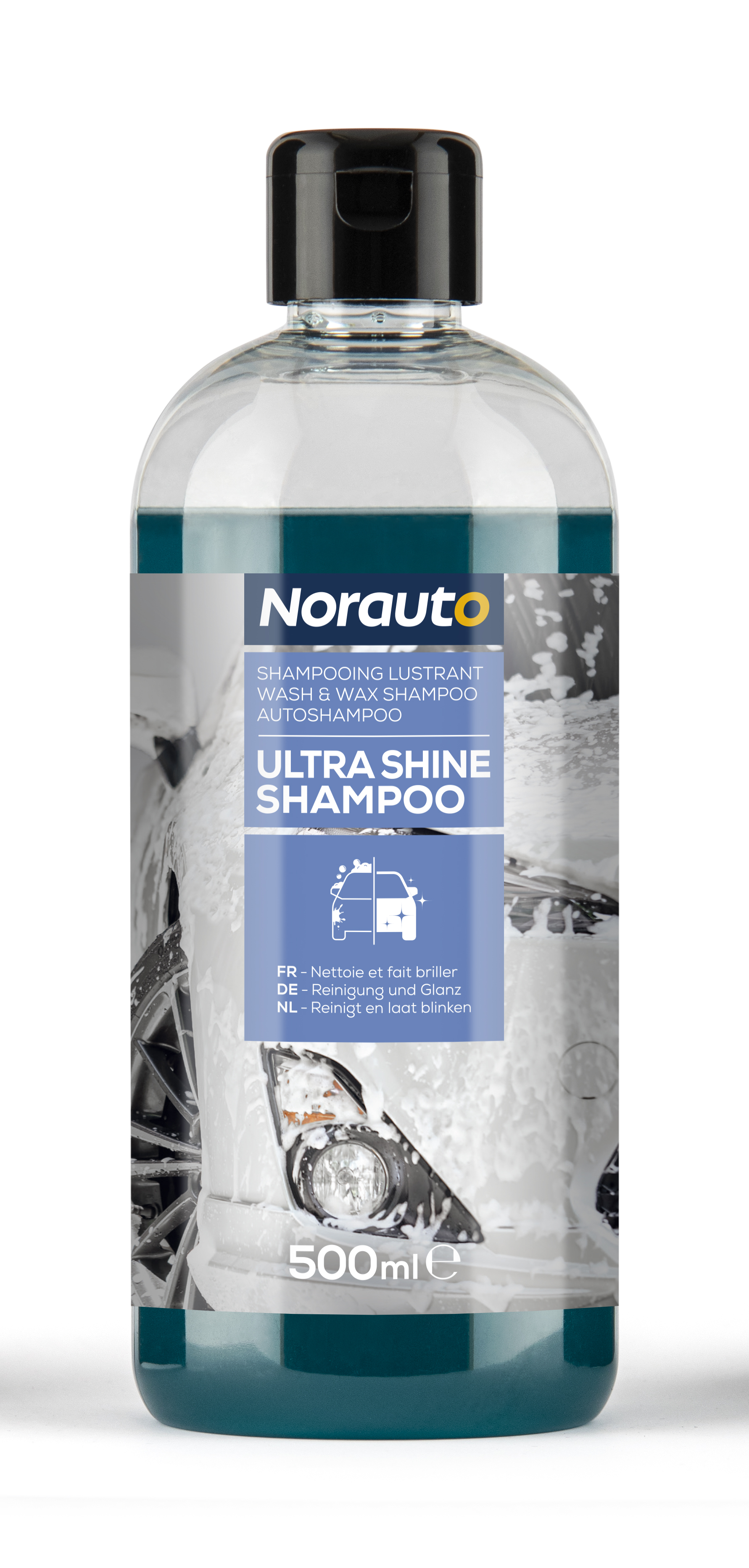 Norauto Wash & Wax Glanz-Shampoo, 500 ml - ATU