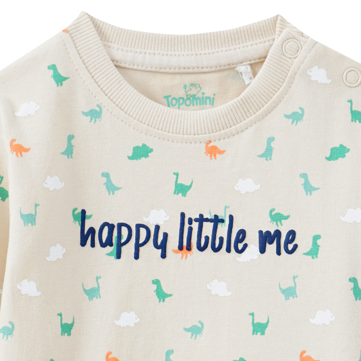 Baby Langarmshirt mit Allover-Print