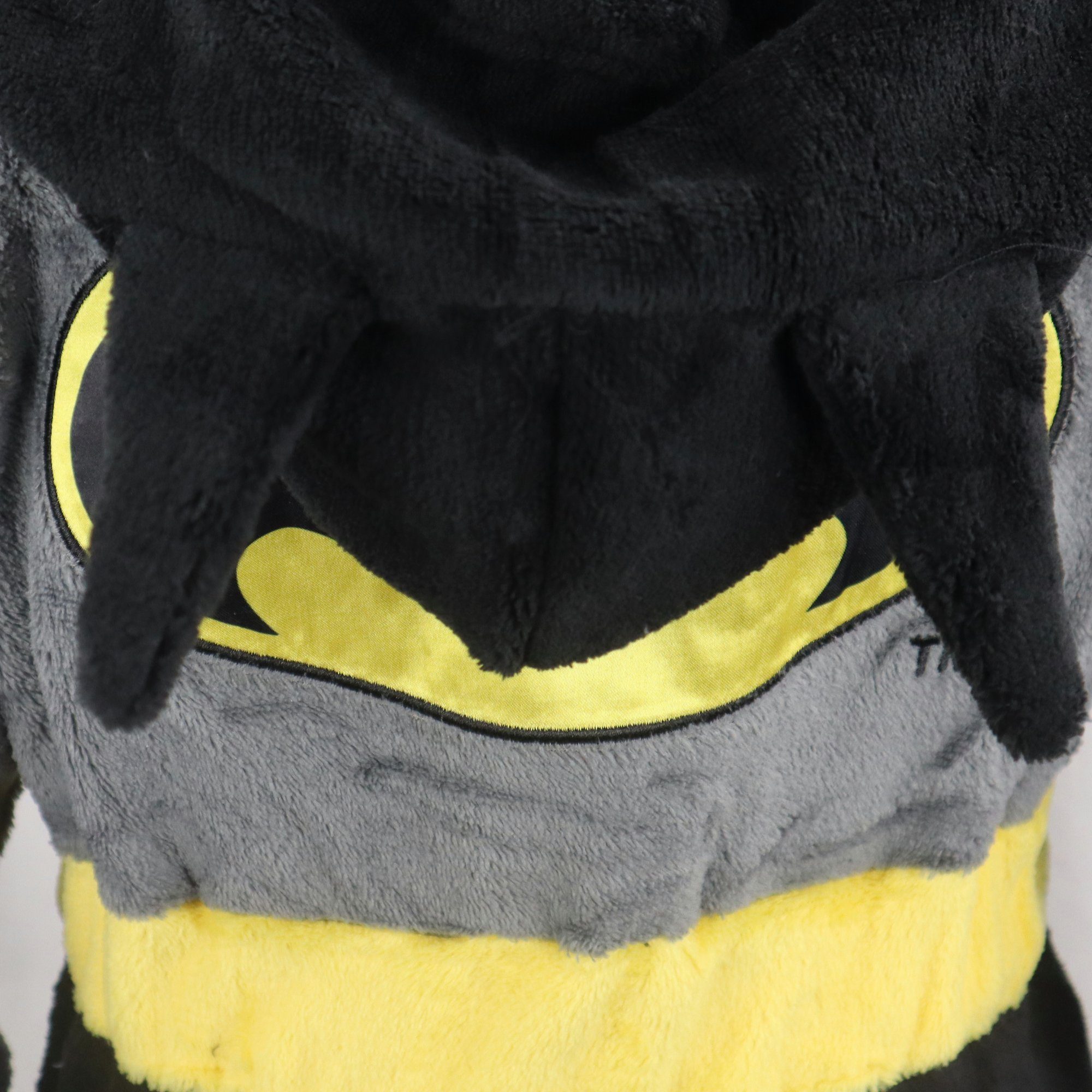DC Comics Kinderbademantel Batman Kinder Hausmantel Bademantel mit Kapuze, Polyester, Gr. 98 bis 128