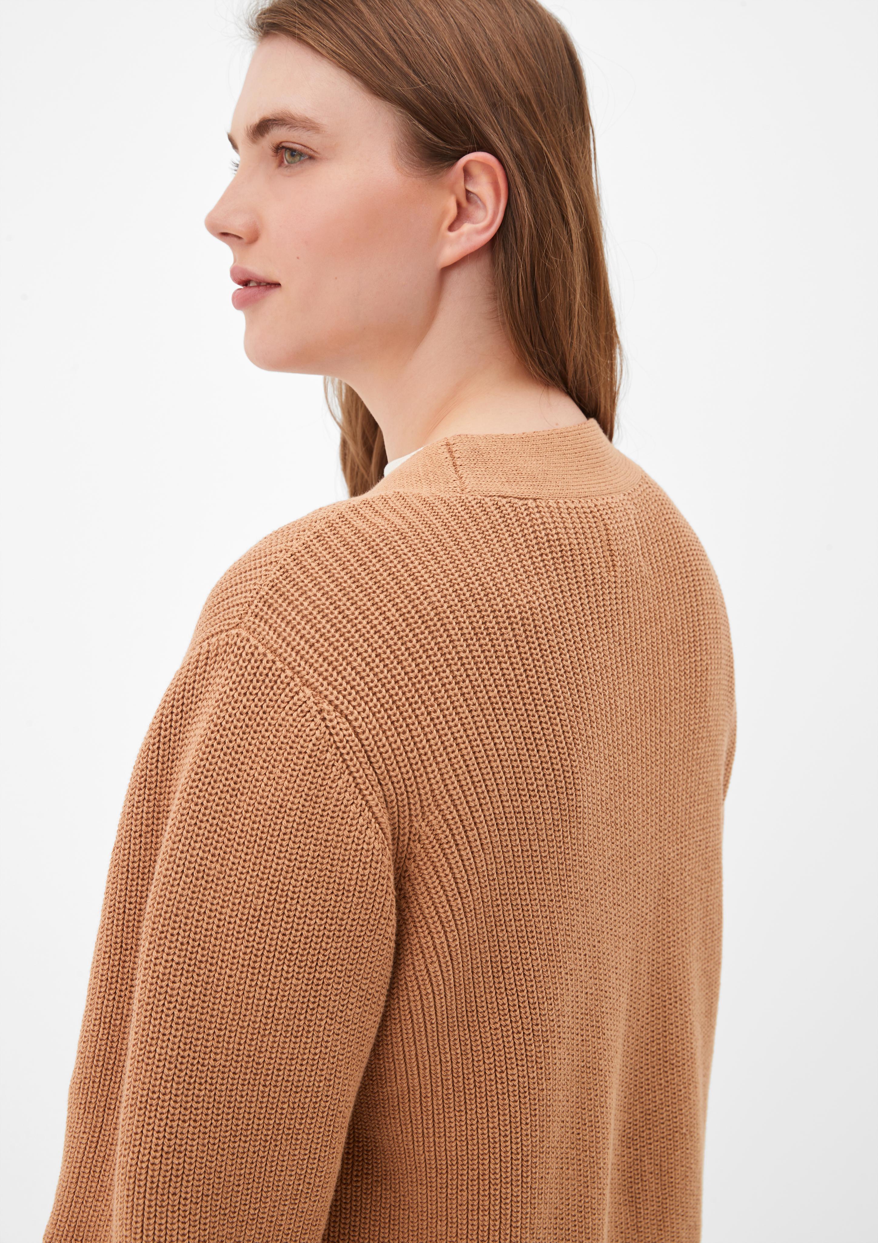 Strickjacke mit Kontraststreifen  2121968-8748