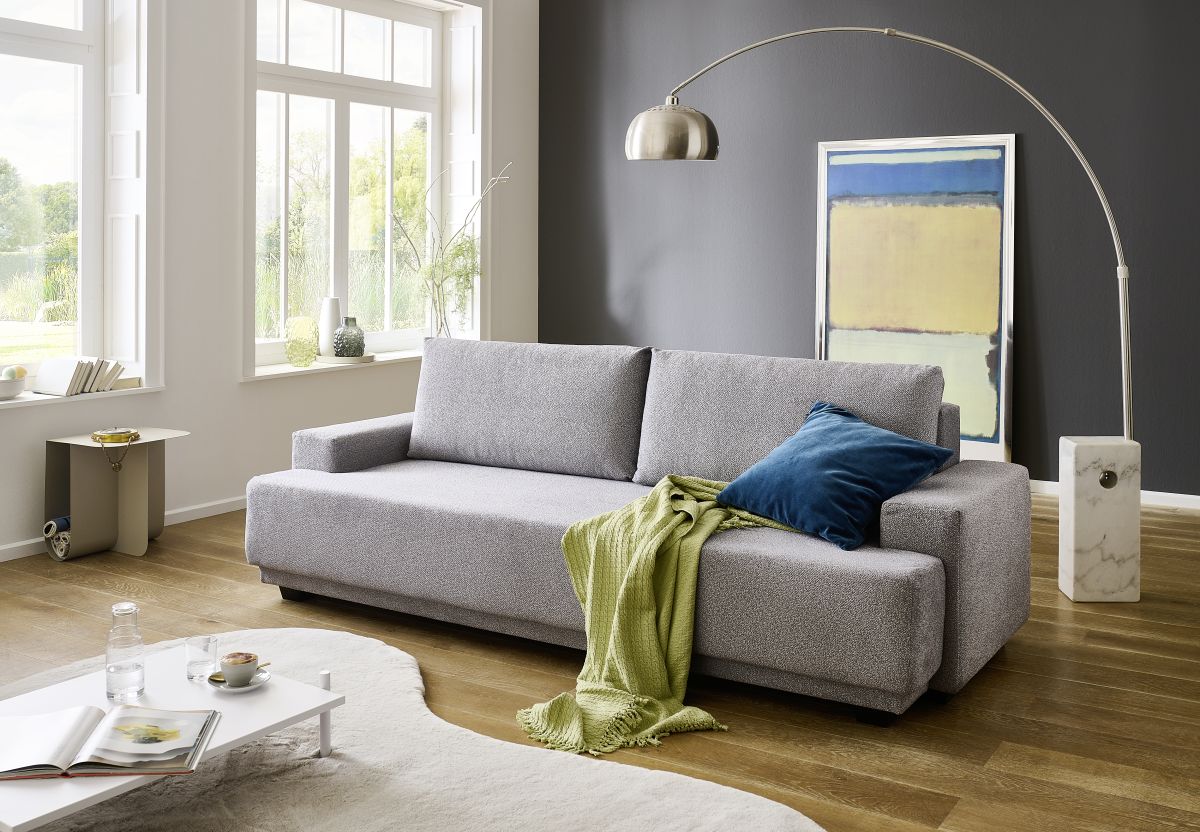 Sun Garden Schlafsofa Bremen Silber