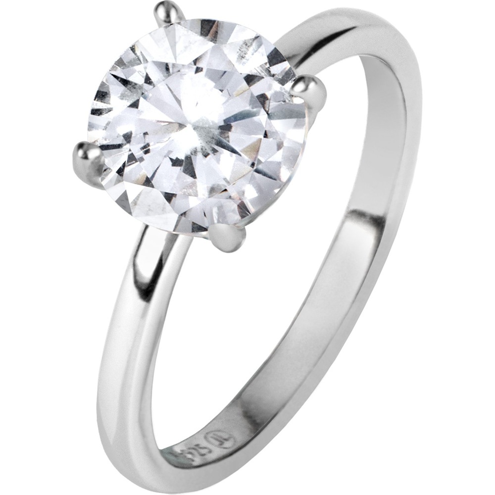 Jacques Lemans Bague pour femme 925 Argent argent Bague