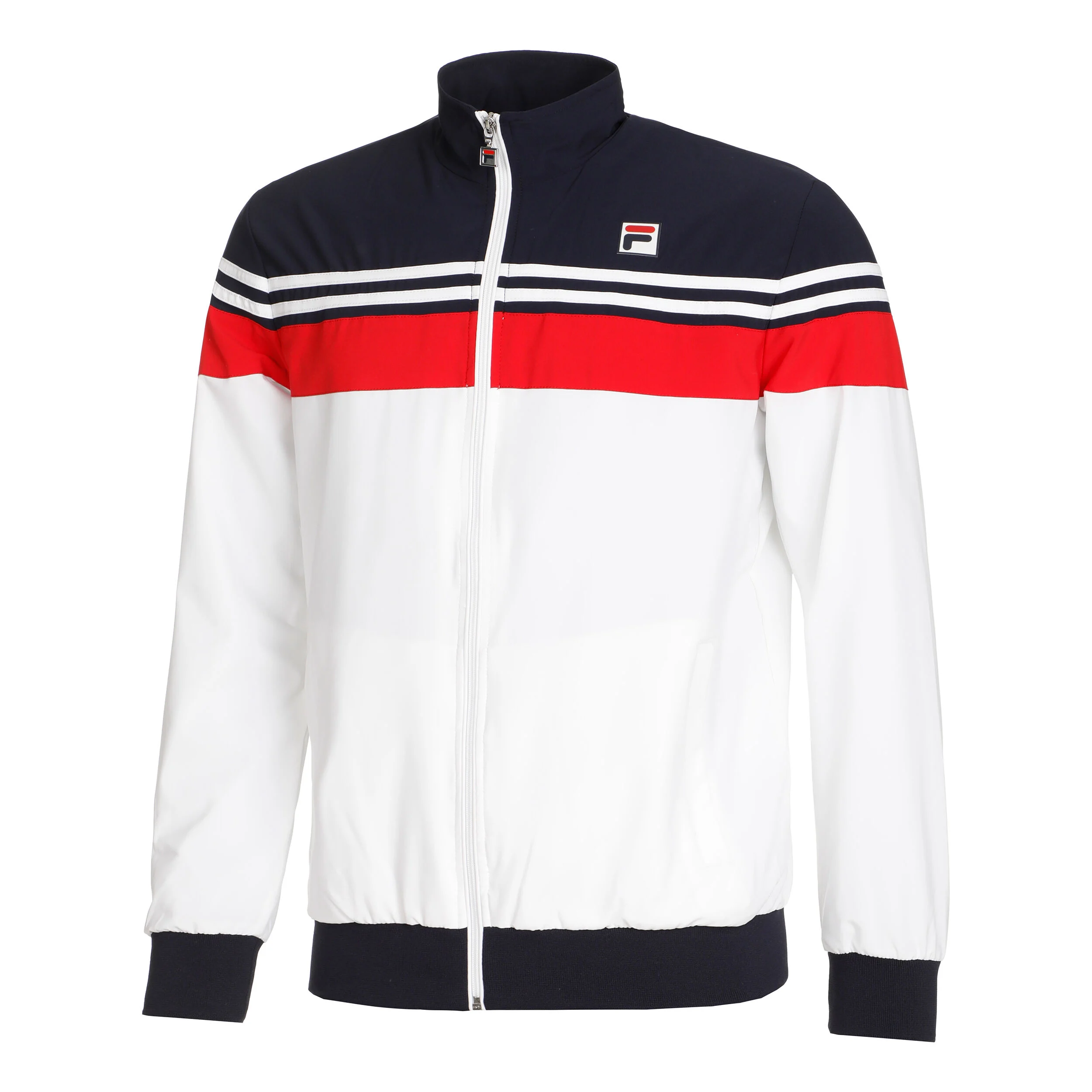 Bruno Trainingsjacke Herren - Weiß, Mehrfarbig
