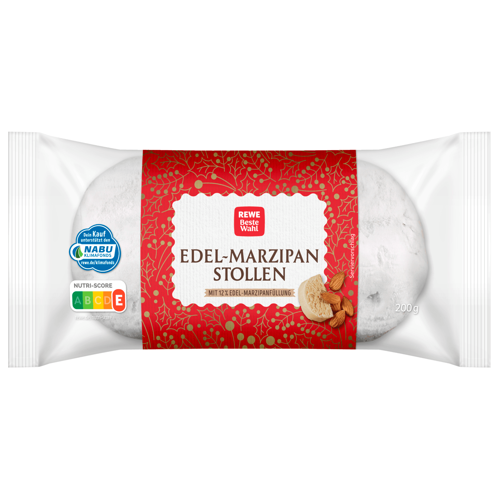 REWE Beste Wahl Edel-Marzipan Stollen 218g