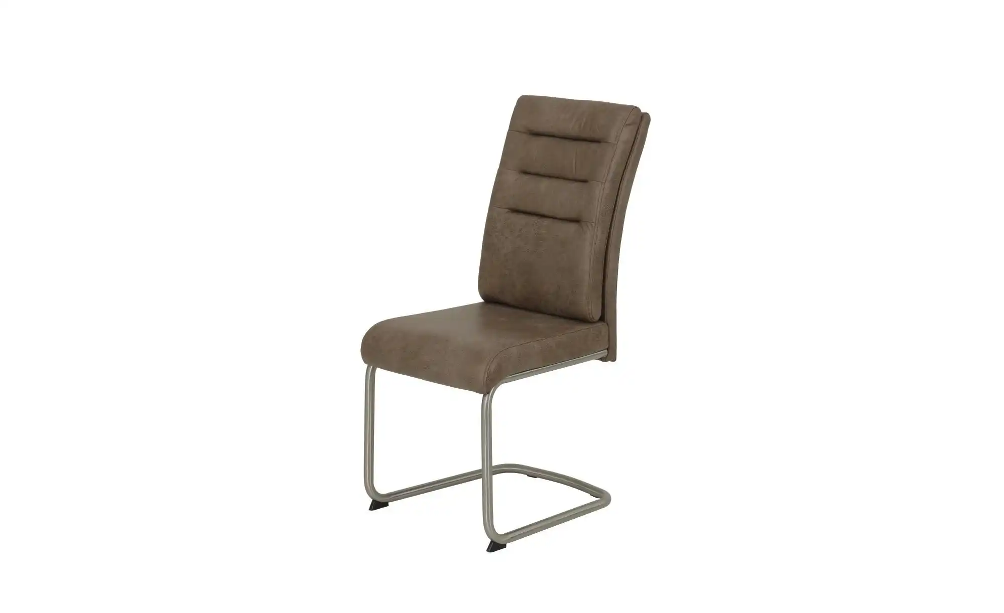 Polsterschwingstuhl 2er-Set in Leder-Optik