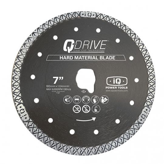 iQ Power Tools TLD180-1.40P-QD-HM1 Pílový list na tvrdý materiál 180 mm - Q-Drive pre iQ 228 Cyclone