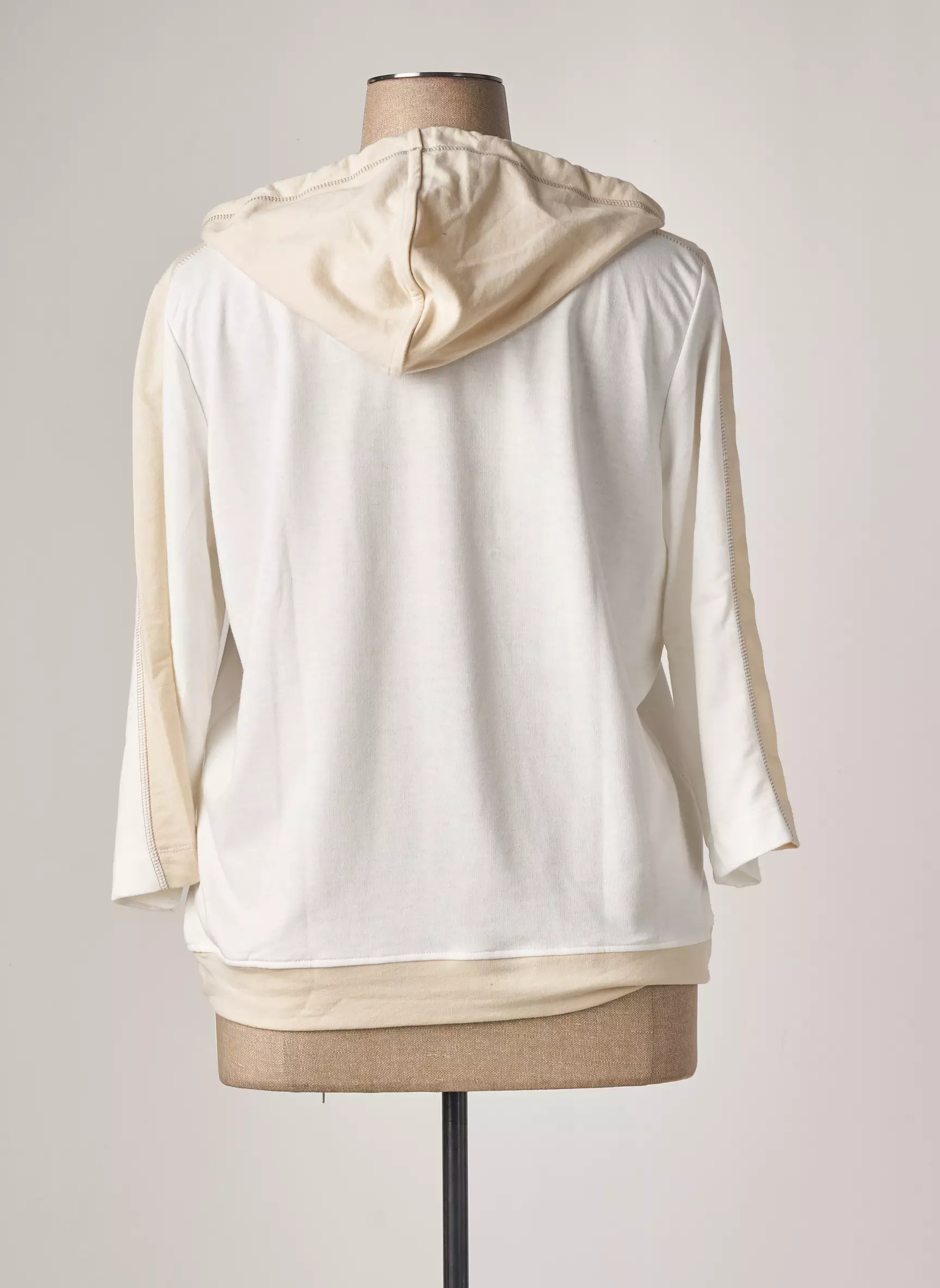 Joy Of Life Sweat Capuche Femme couleur beige