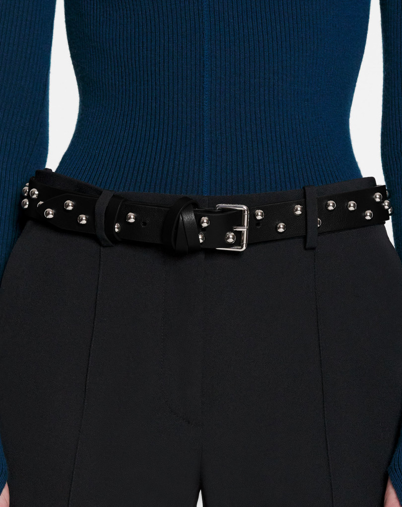 CEINTURE EN CUIR AVEC STUDS