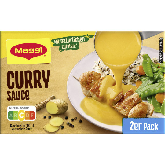 Maggi Curry Sauce ergibt 2x 250ML