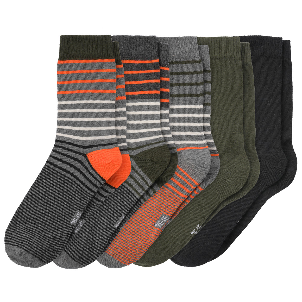 5 Paar Jungen Socken im Muster-Mix