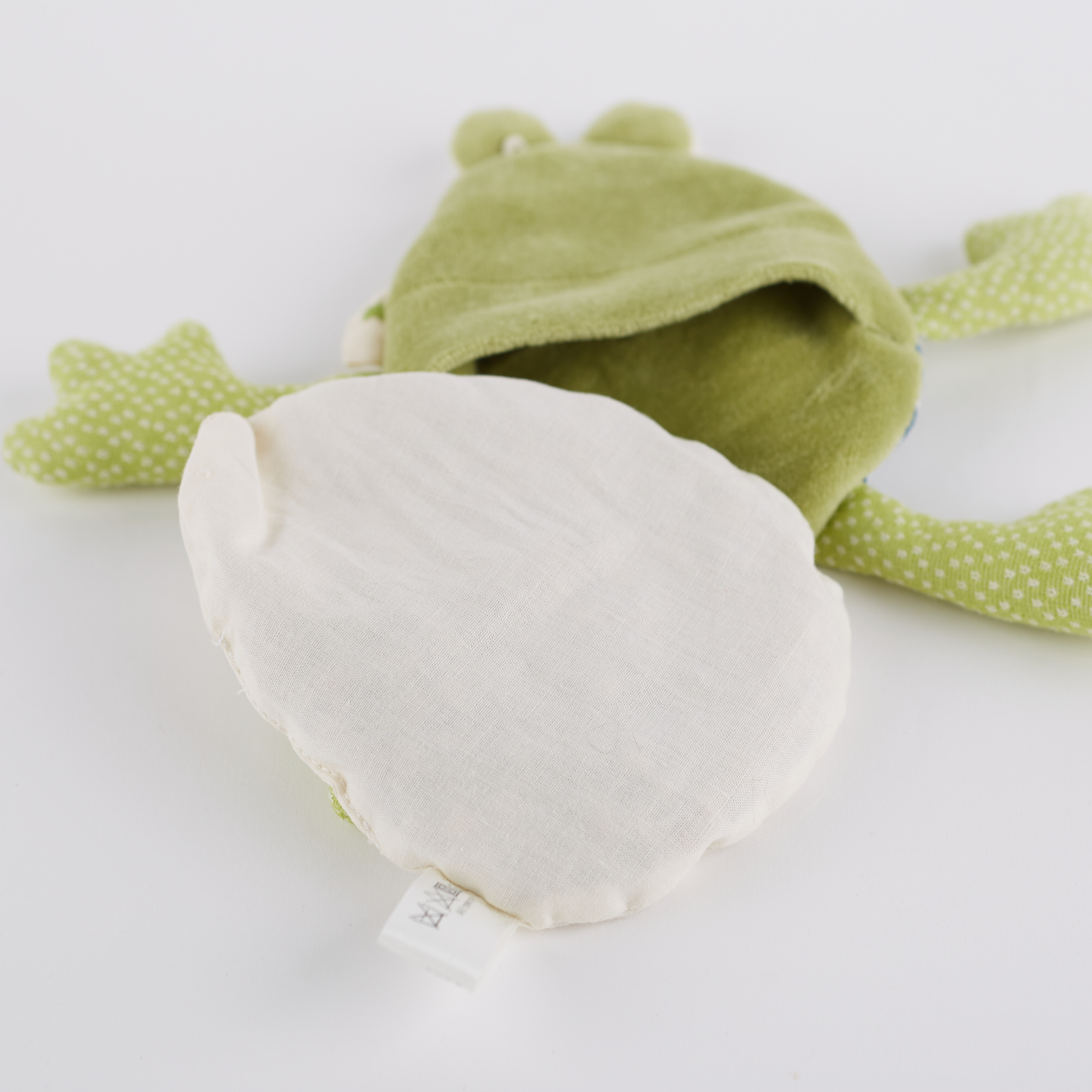 Kirschkern-Wärmekissen Frosch, Green Collection