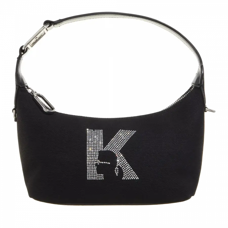 Karl Lagerfeld Jeans - Karl Lagerfeld Jeans Shoulder Bags Baumwolle Black - schwarz