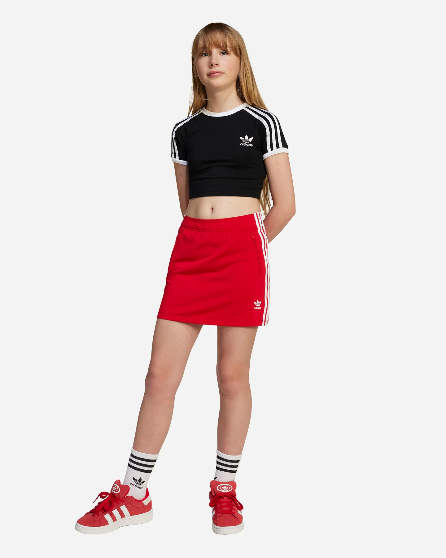 Tričko Adidas Crop Jr JD1644