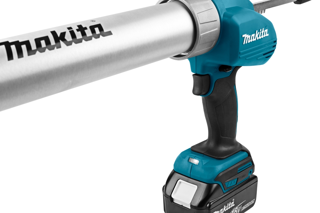 Makita DCG180ZXK Akku-Kartuschenpistole 18 V mit Kartuschenhalter (300 ml und 600 ml), ohne Akkus und Ladegerät
