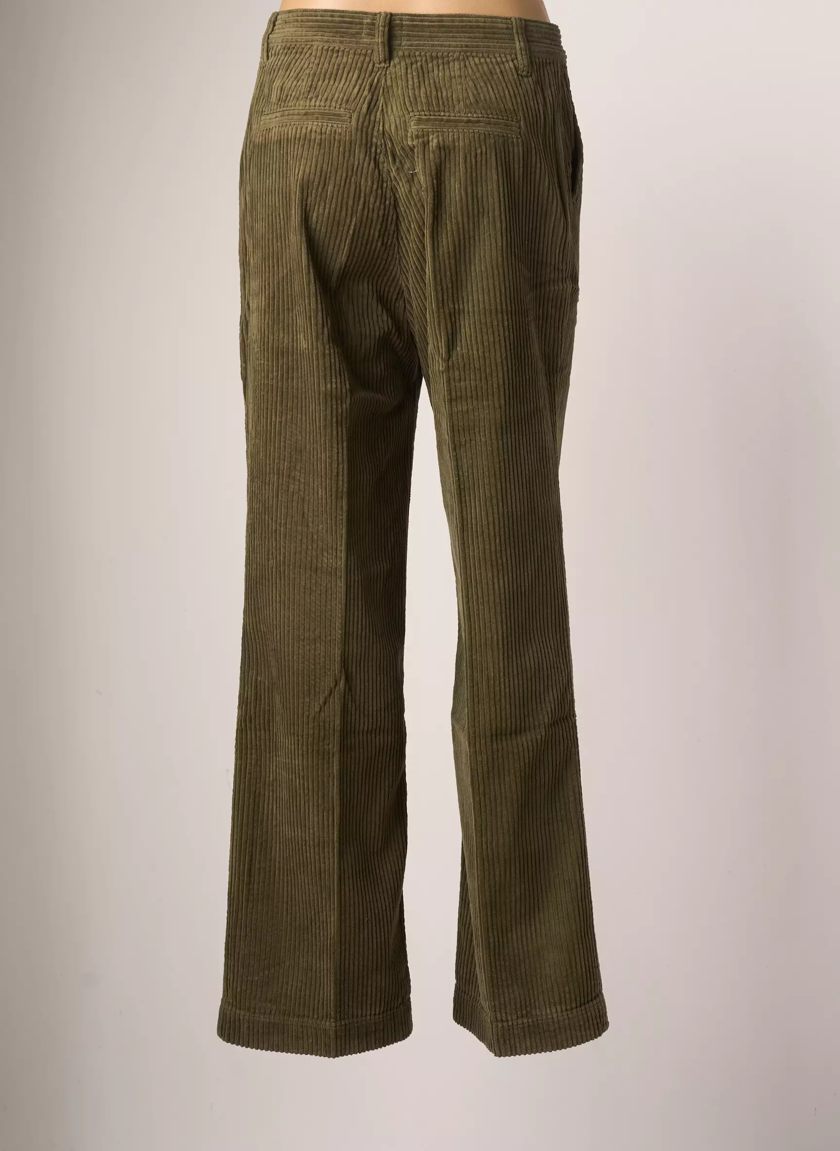 Labdip Pantalons Droits Femme couleur vert