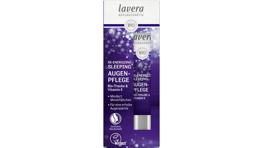 lavera Re-Energizing Sleeping Augenpflege 15 ml