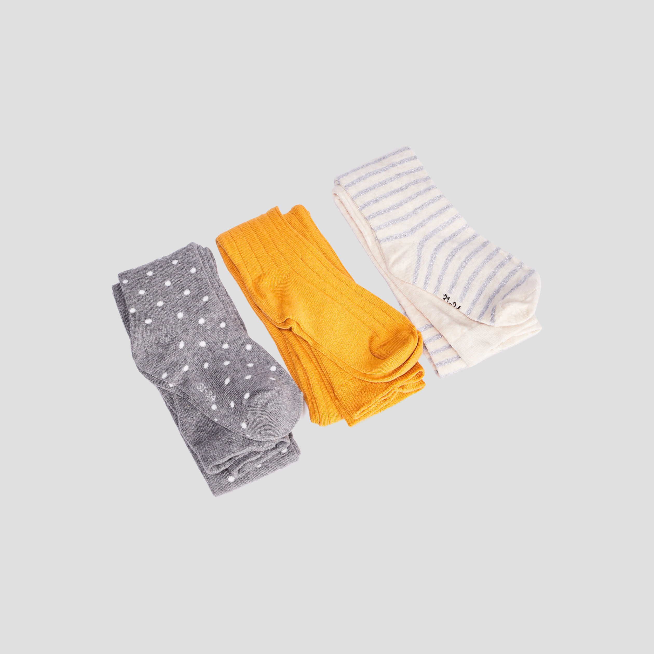 Lot 3 collants multicolore fille | La Halle