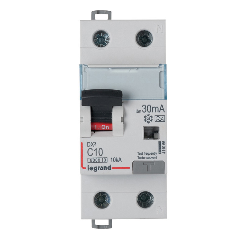 Schutzschalter DX3 FI/LS, C-Charakteristik, 16A, 1P+N, 6kA, 30mA, Typ A, 230VAC, 2TE - ATU