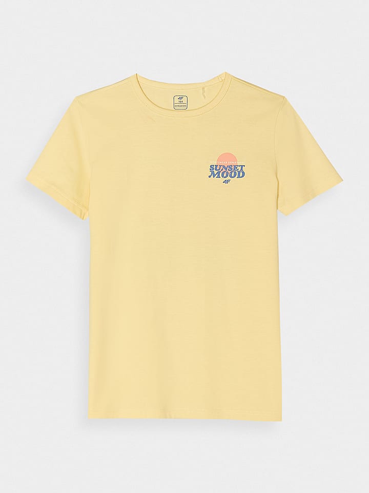 4F Shirt in Gelb günstig kaufen