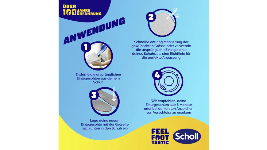 Scholl Liqui Flex Einlegesohlen Extra Support L