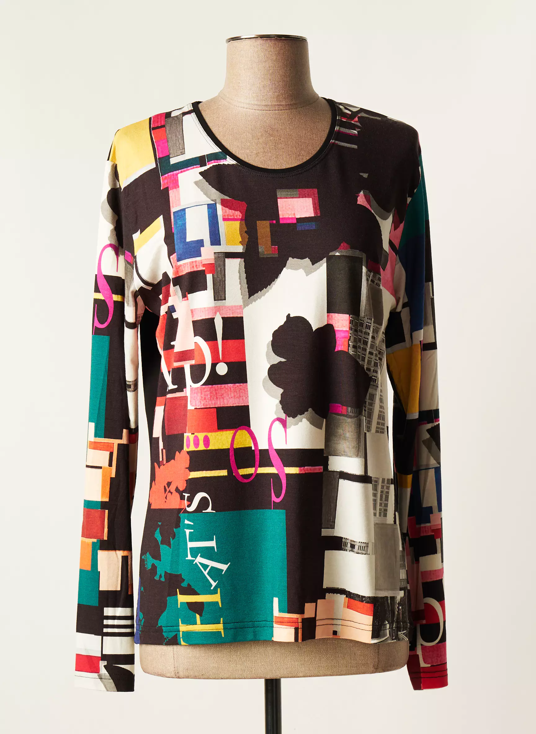 Jean Delfin Tshirts Femme couleur noir