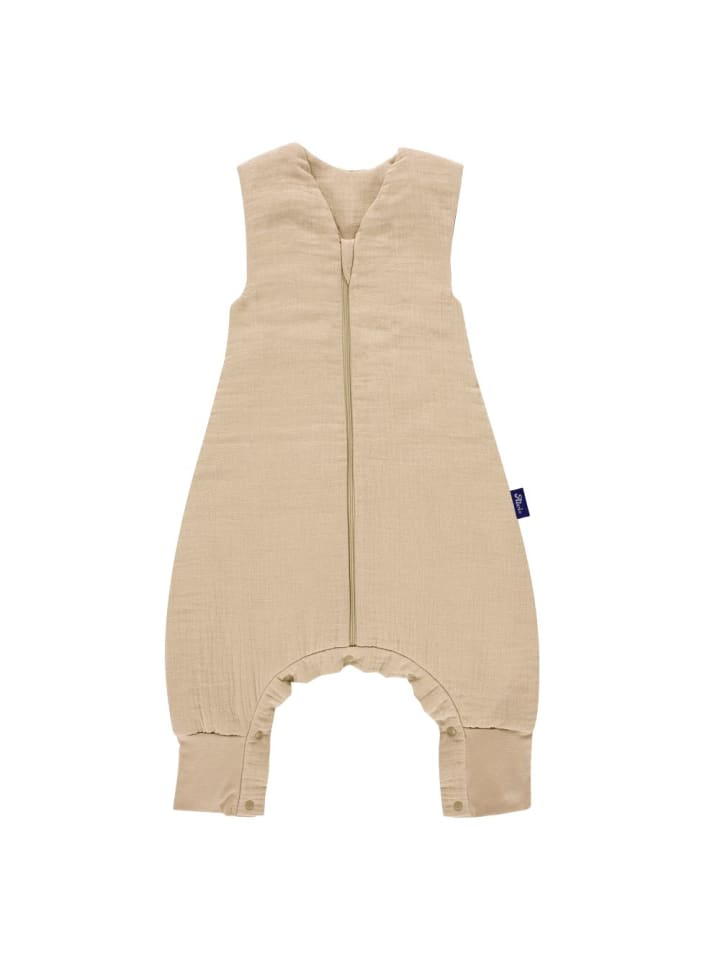 Alvi Schlafsack mit Füßen Sleep-Overall 4 Season in beige günstig kaufen
