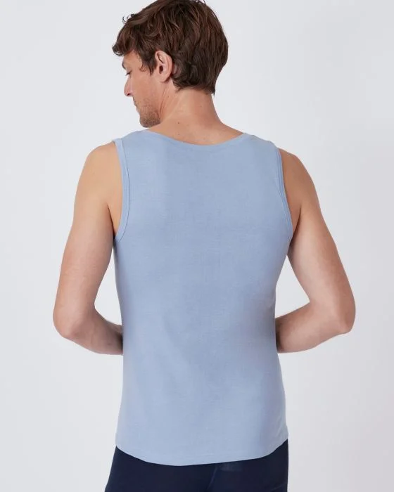 Lot de 2 débardeurs Essential pur coton peigné