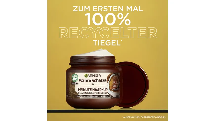Garnier Wahre Schätze Haarkur Hair Remedy Coco Milk 340 ml