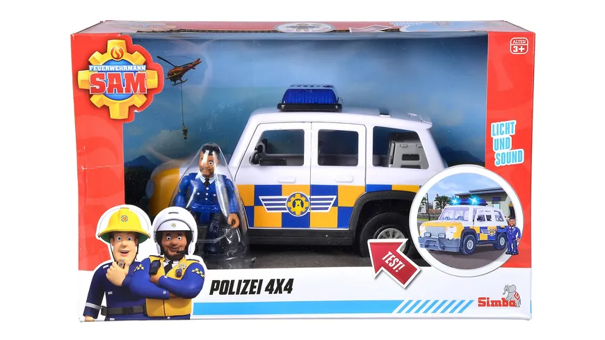 Simba - Feuerwehrmann Sam - Polizei 4x4