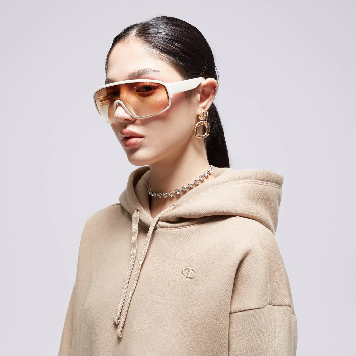 CHAMPION HOODIE Beige