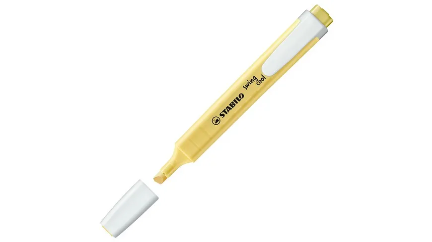 STABILO® Textmarker - STABILO swing cool - 18er Tischset - mit 18 verschiedenen Farben, 8 Leuchtfarben und 10 Pastellfarben sortiert