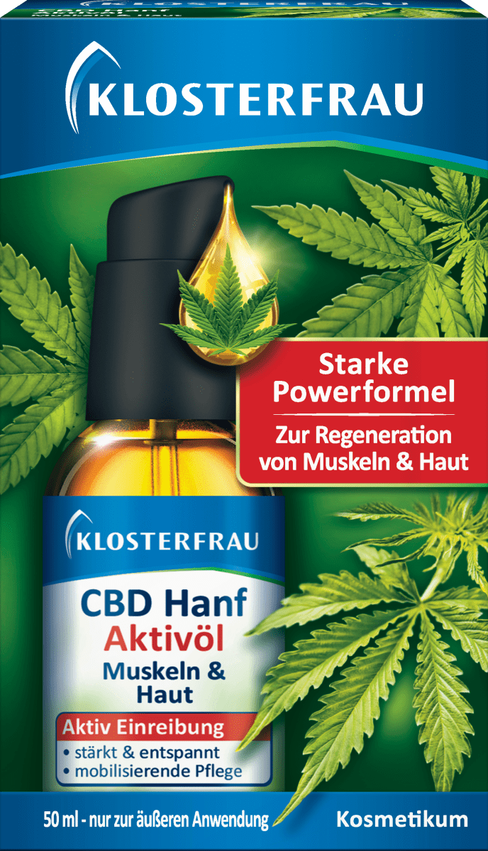CBD Hanf Aktivöl, 50 ml