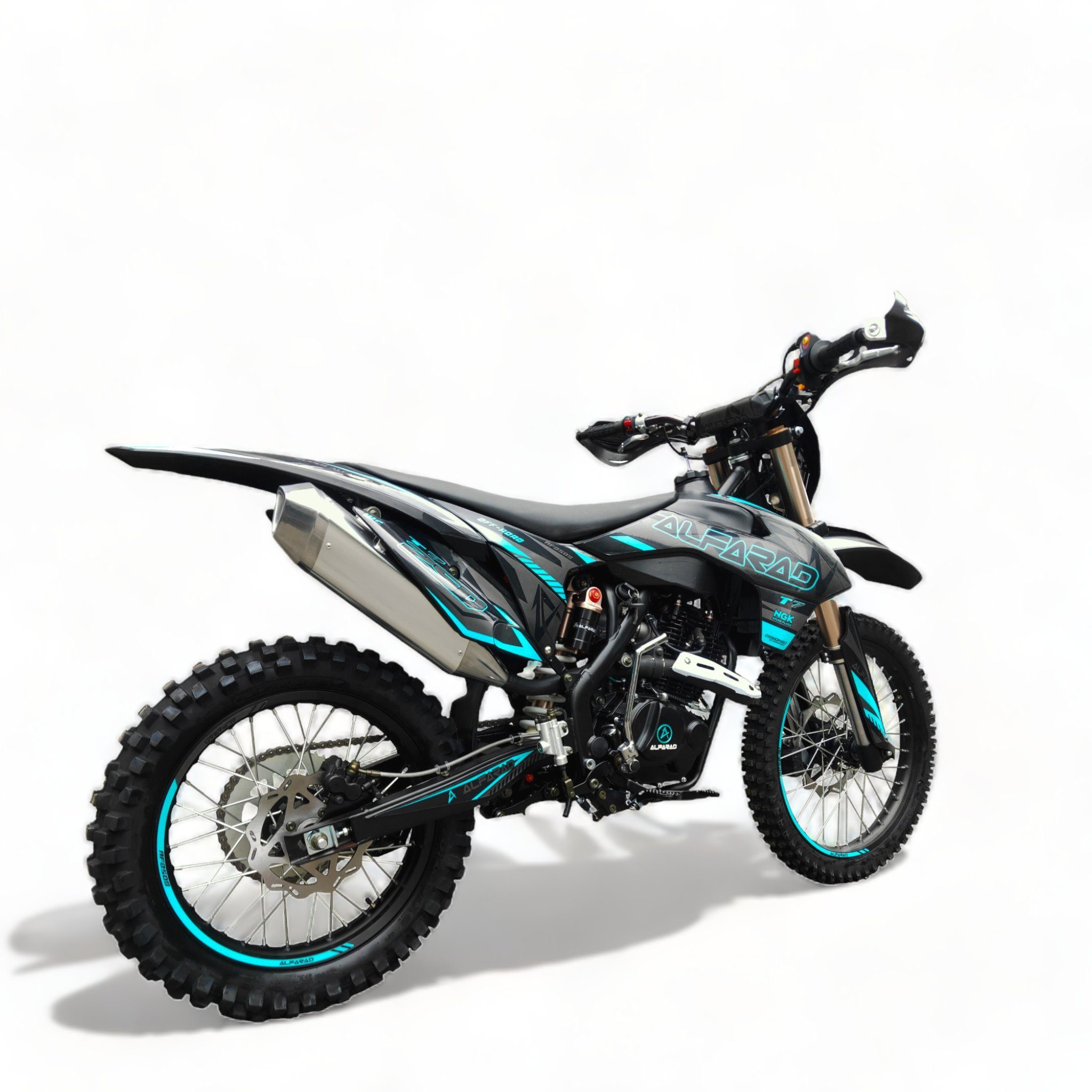 Alfarad Dirt-Bike Alfarad T7 21/18 250ccm Dirt Bike Dirtbike CrossBike Enduro DirtBike