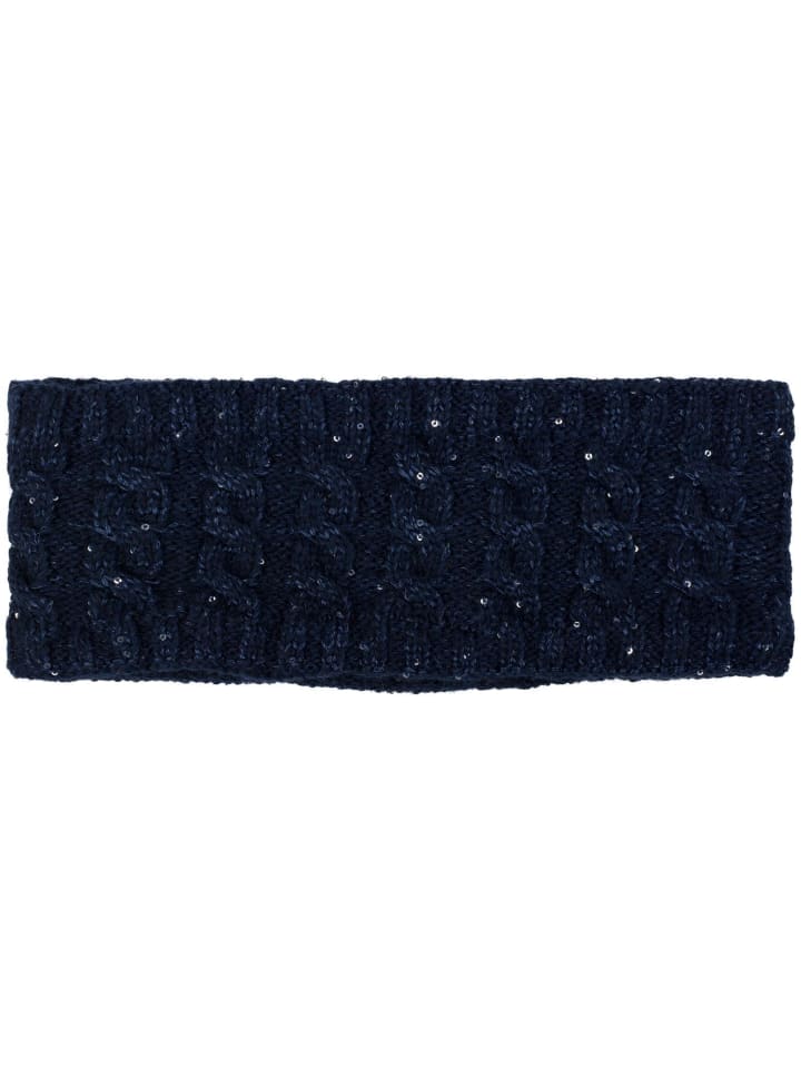 styleBREAKER Strick Stirnband in Dunkelblau günstig kaufen onesize