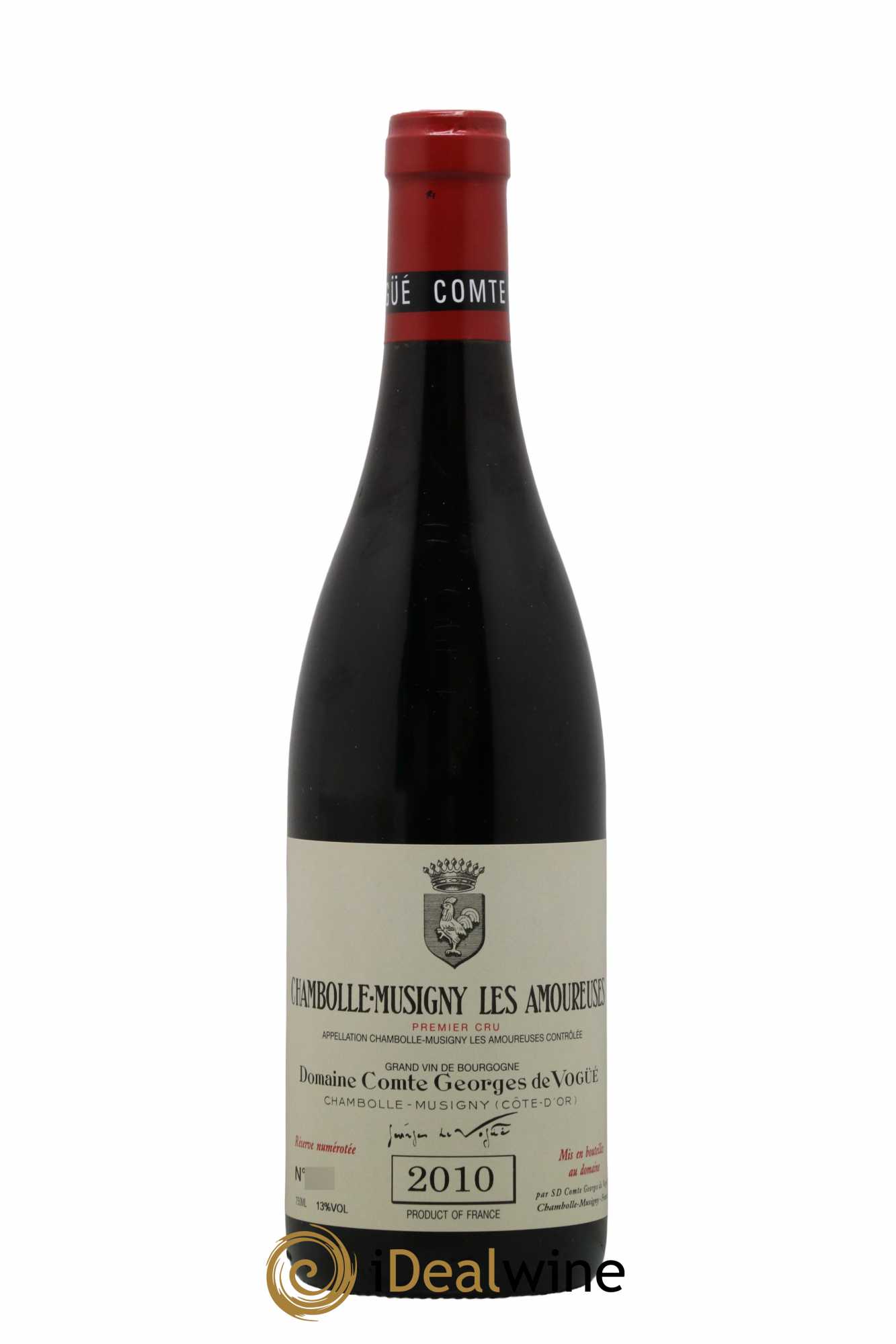 Chambolle-Musigny 1er Cru Les Amoureuses Comte Georges de Vogüé  2010 - Lot de 1 Bouteille