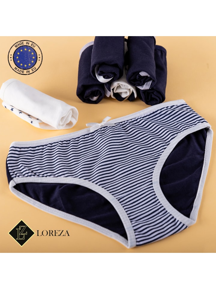 LOREZA 7er Set Slips - Mix - Bunt günstig kaufen