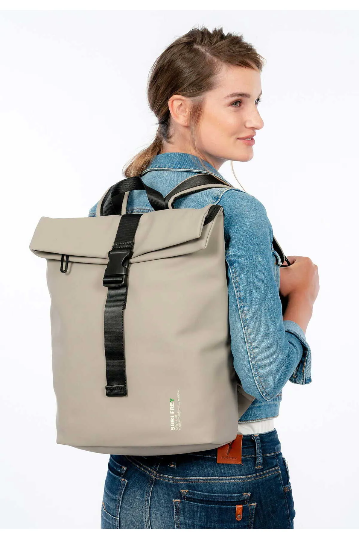 SURI FREY  Rucksack - Braun - Unifarben