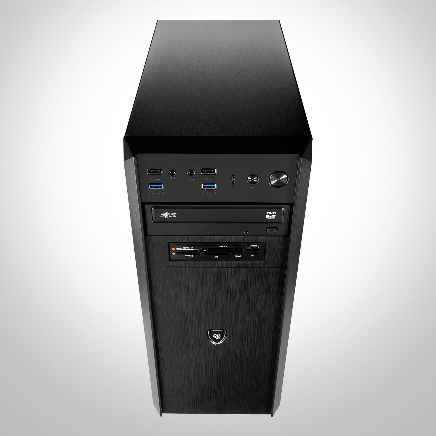 Memory PC Business-PC (AMD Ryzen 5 5600G, Radeon R7, 16 GB RAM, 2000 GB HDD, 240 GB SSD, Luftkühlung)